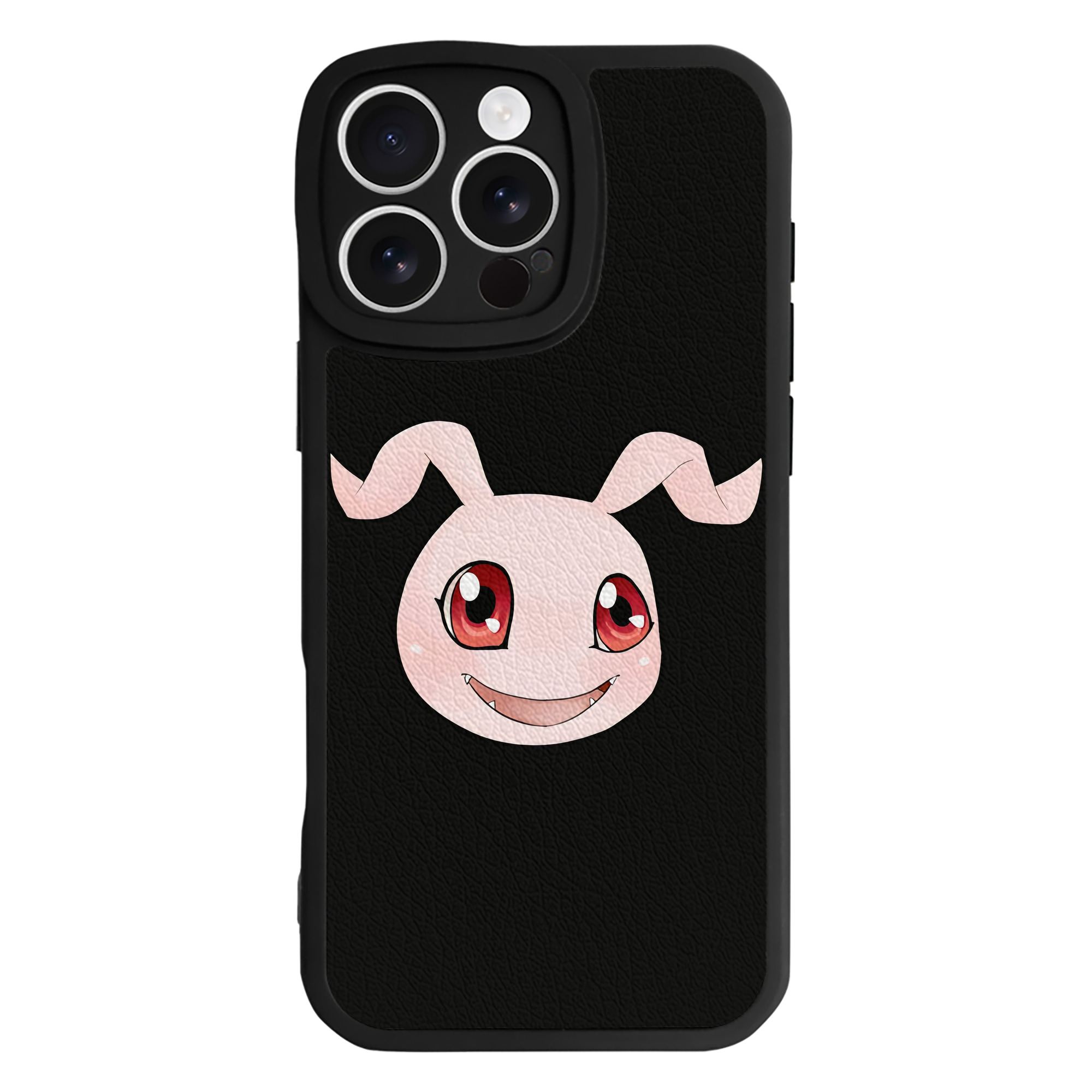 （画像用） Digimon デジタルモンスター/デジモン 【iPhone 16シリーズ対応】シリコンスマホケース（レザー調） 材質：シリコン